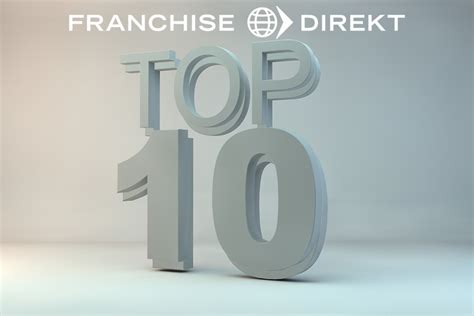 Die 10 größten deutschen Franchiseunternehmen 